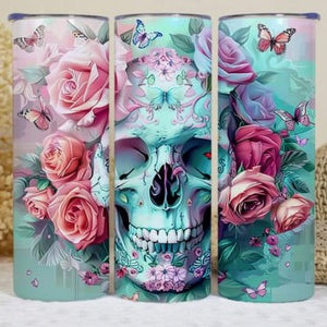 Sugar Skull Tumbler