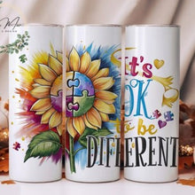 Autism Awareness Its Ok To Be Different Tumbler