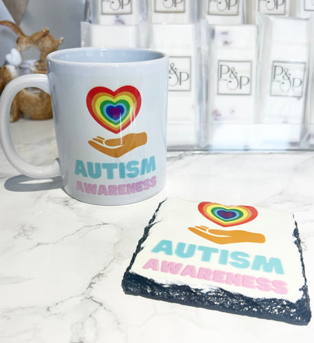 Autism Awareness Mug & Coaster Bundle
