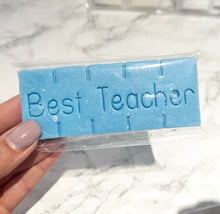 Teacher snap wax melt bar