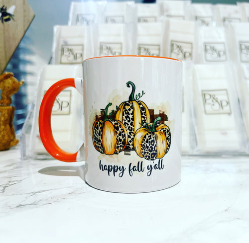 NEW “Happy Fall Y’all” Mug