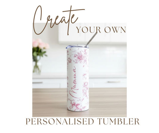 Create your own Named Tumbler