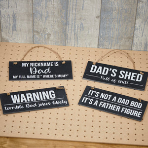 Dad Slate Signs - Home Decor
