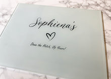 Personalised Glass Chopping Board